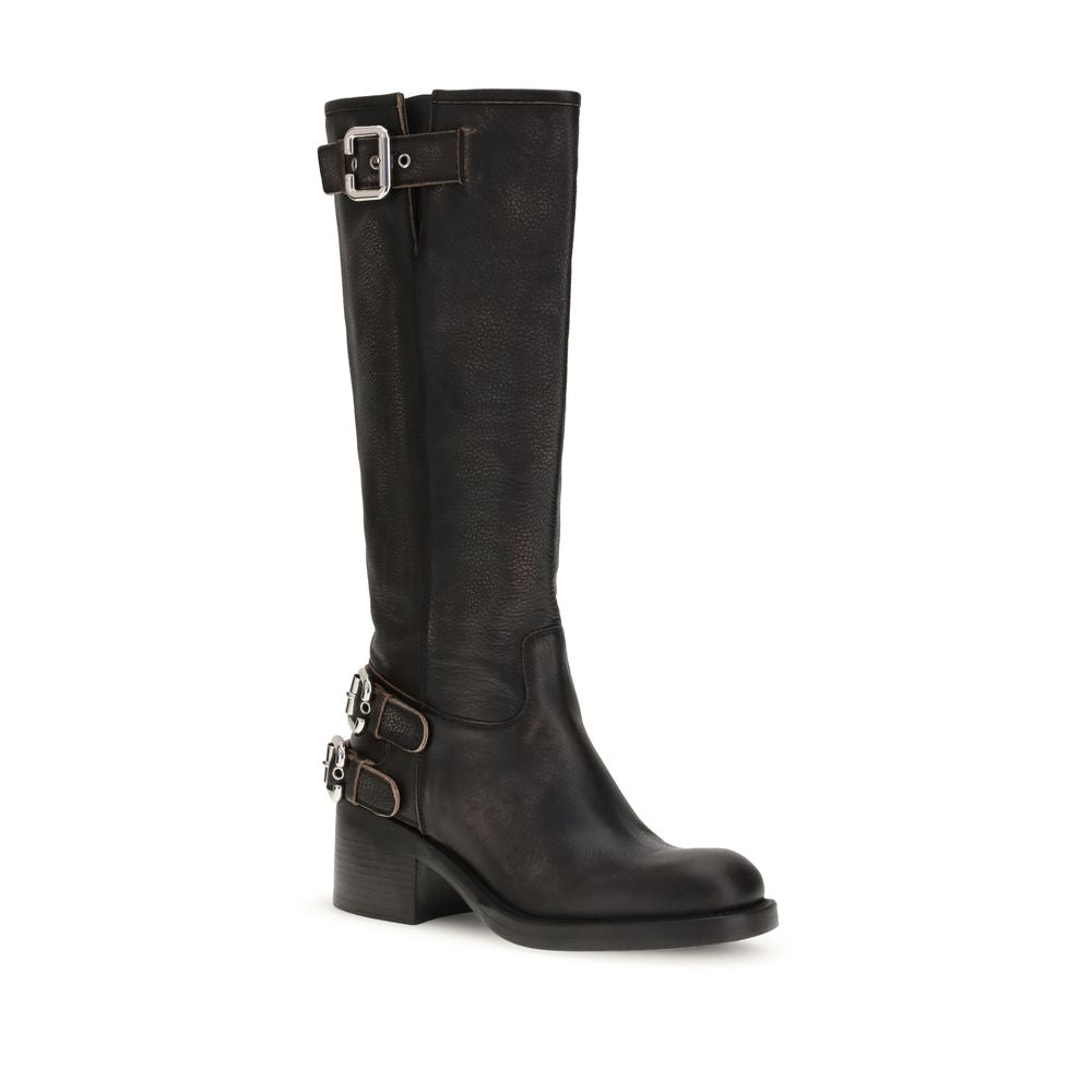 Chloé Dakota biker boots