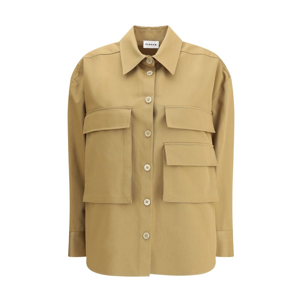 PAROSH Maxi pockets Shirt