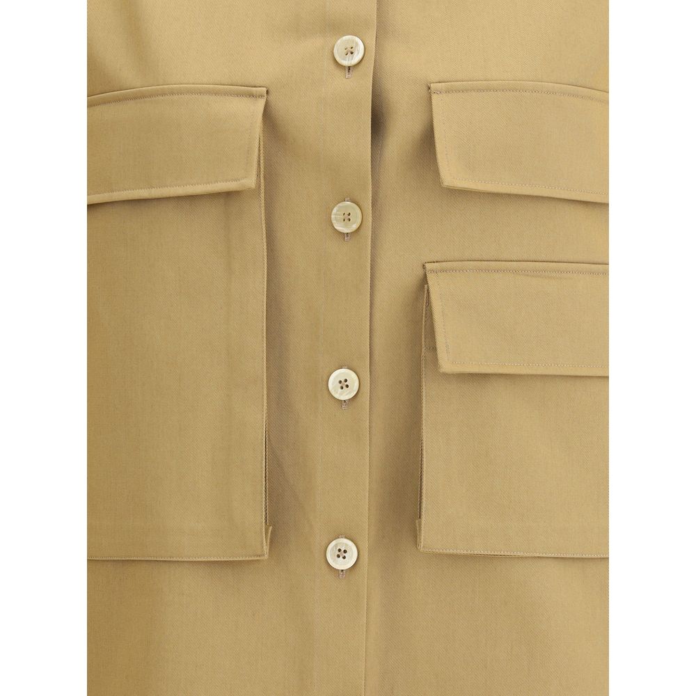 PAROSH Maxi pockets Shirt