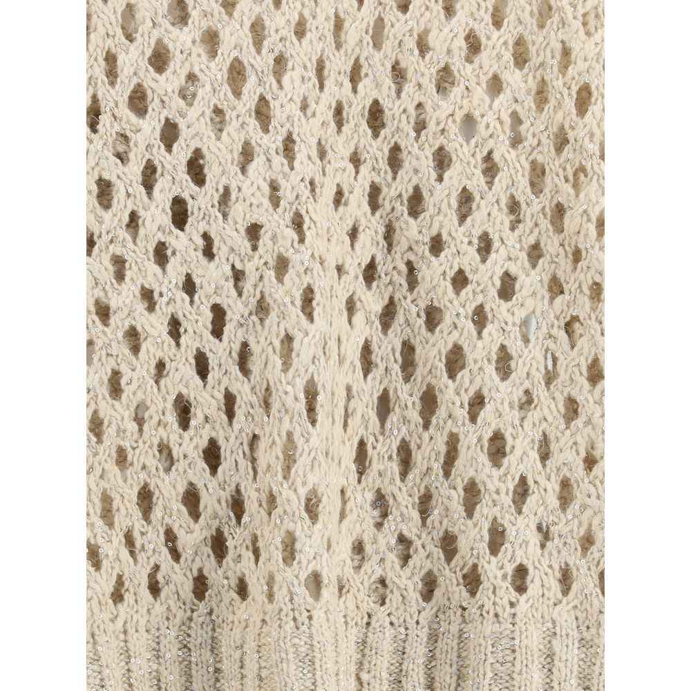 Brunello Cucinelli Mesh Sweater