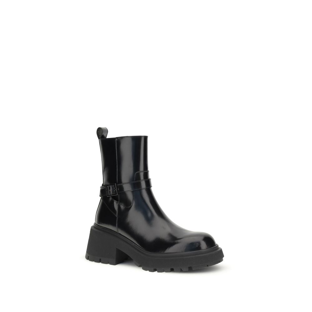Jimmy Choo Patent Leather Conny Ankle Boots