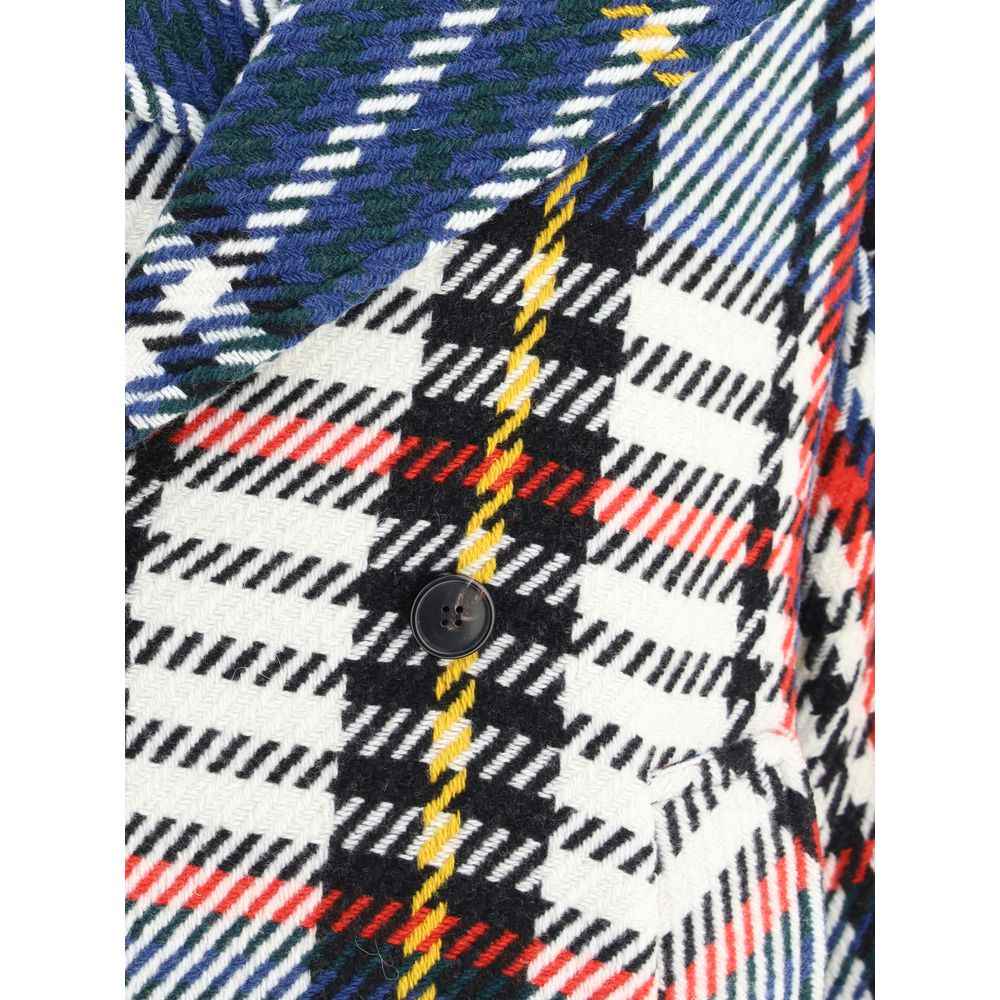Sara Roka Check long Coat