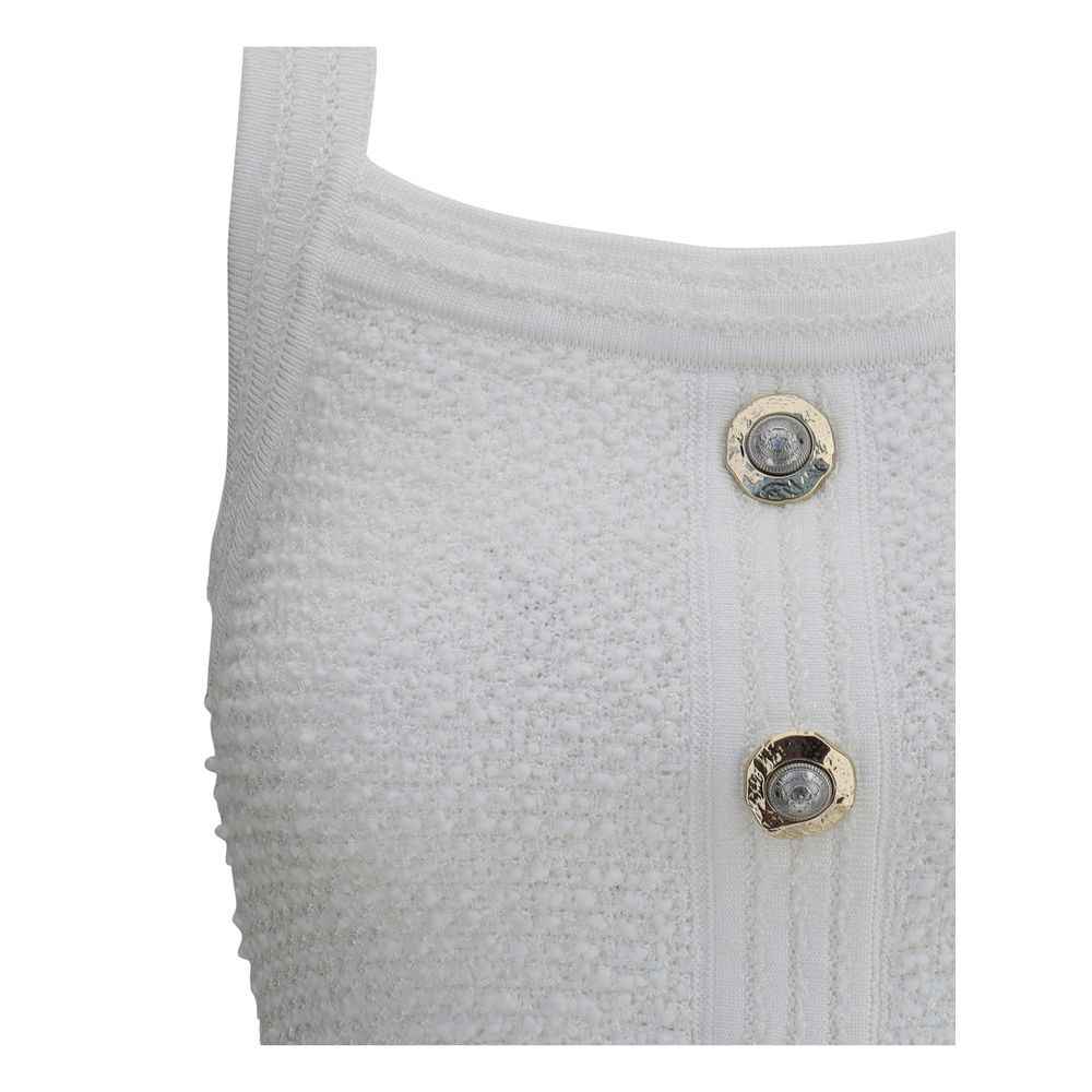 Balmain Tweed crop Top