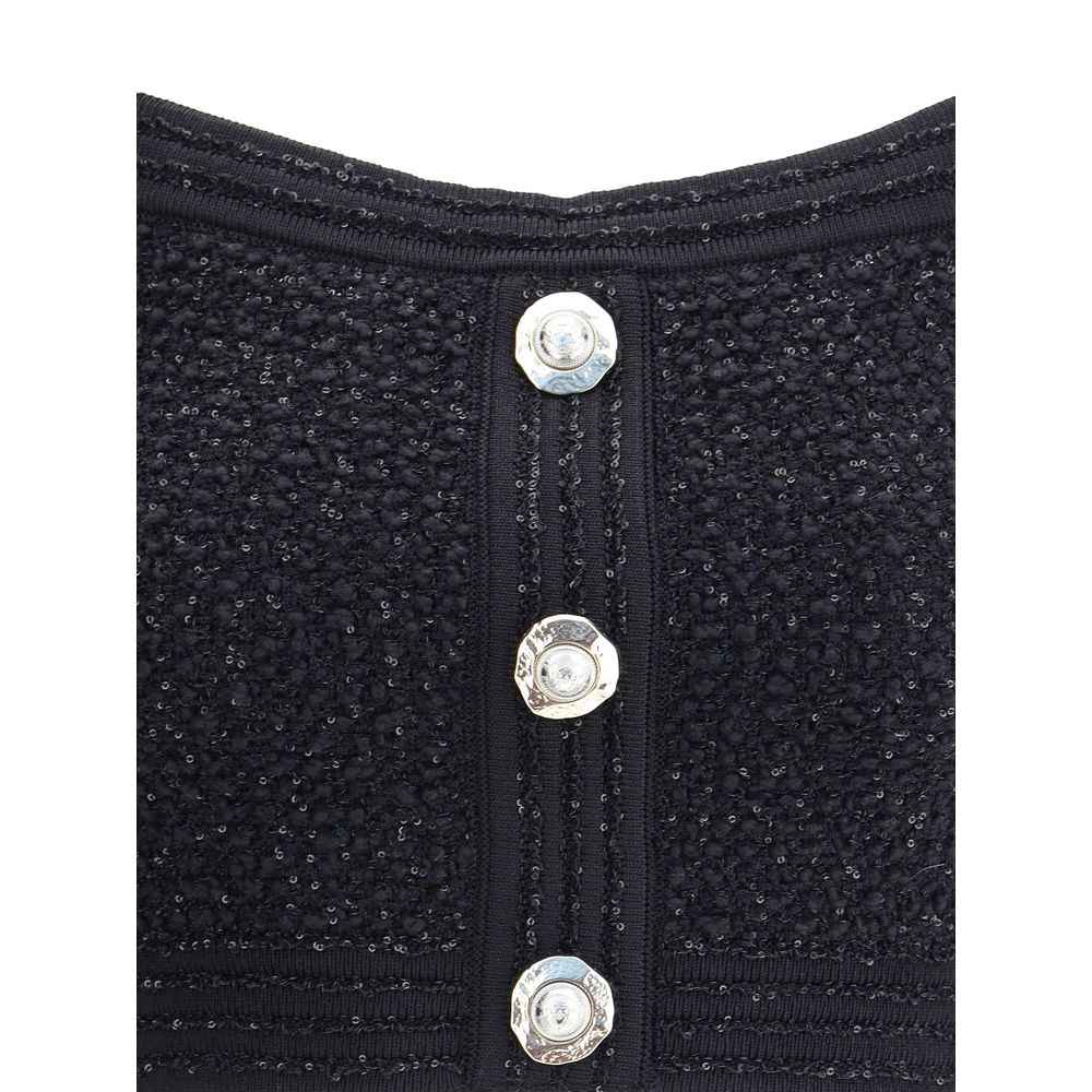 Balmain Tweed crop Top