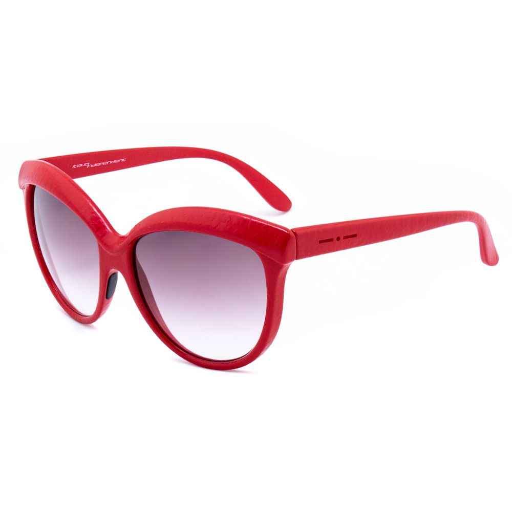 Italia Independent Red Acetate Sunglasses