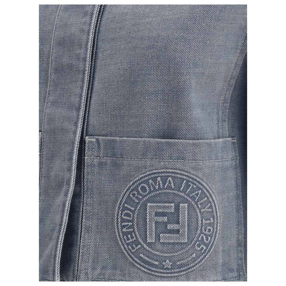 Fendi Cropped denim Jacket