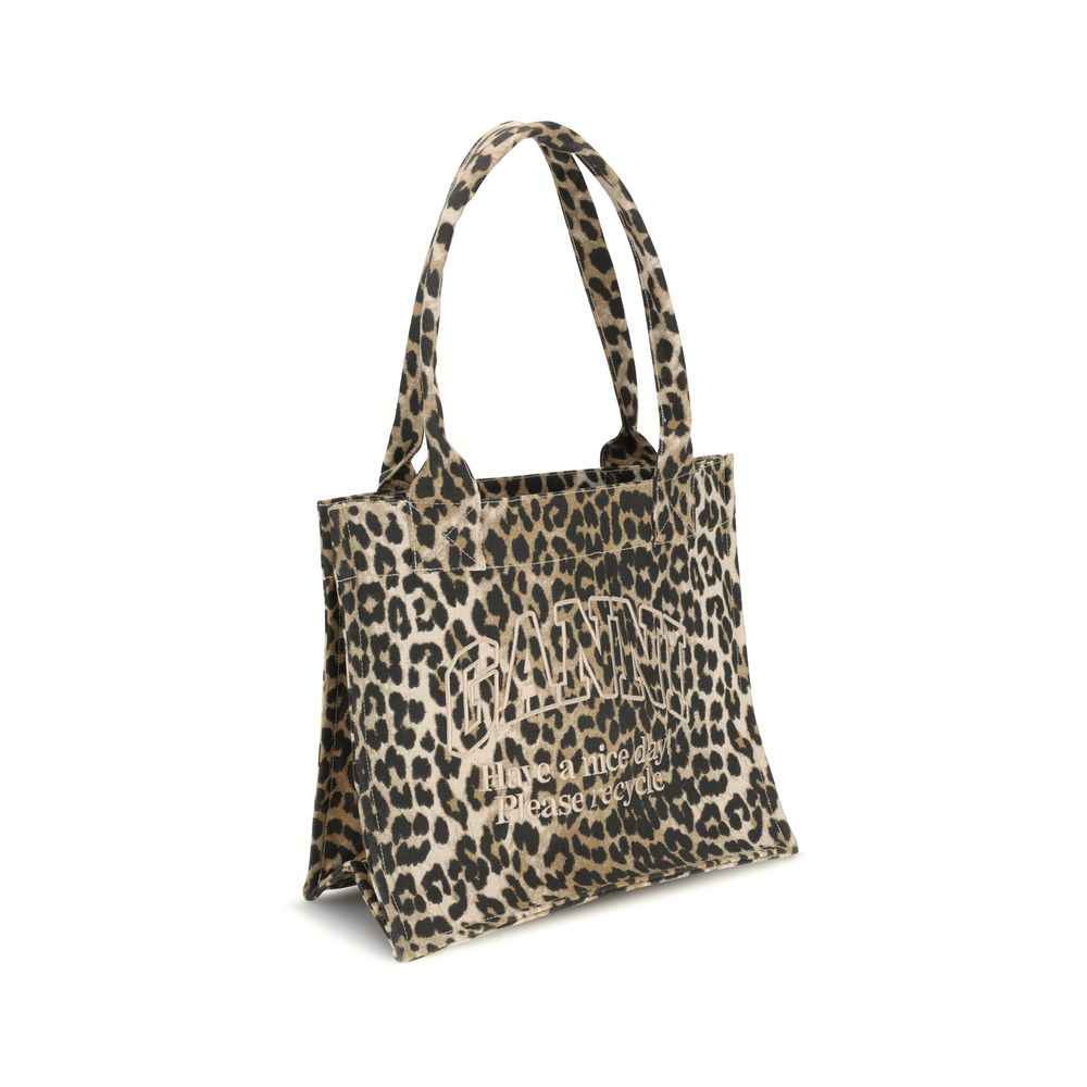 Ganni LARGE EASY SHOPPER POCKET PRINT