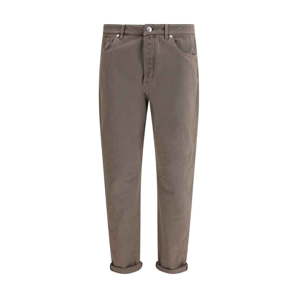Brunello Cucinelli DYED DENIM PANTS