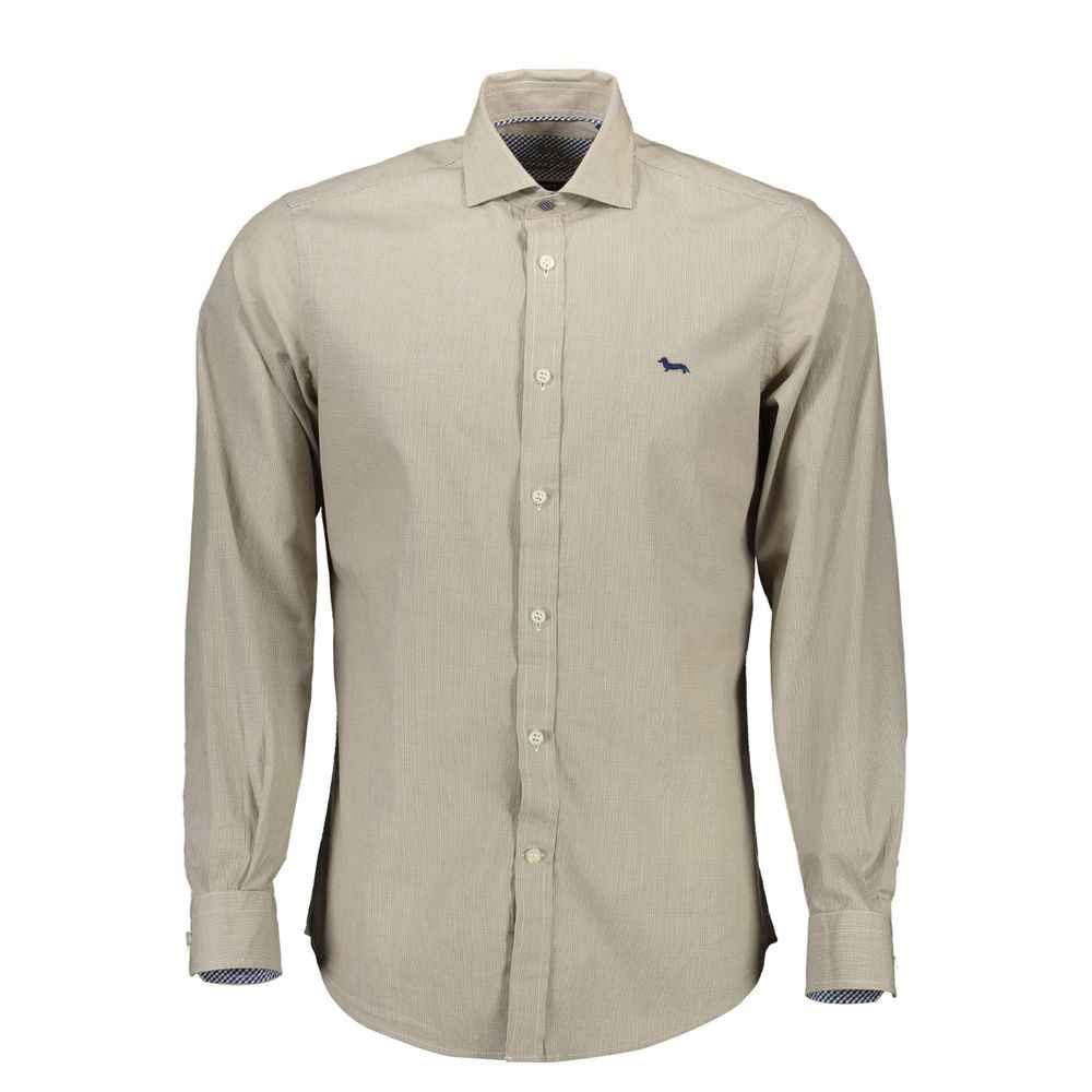 Harmont & Blaine Beige Cotton Shirt