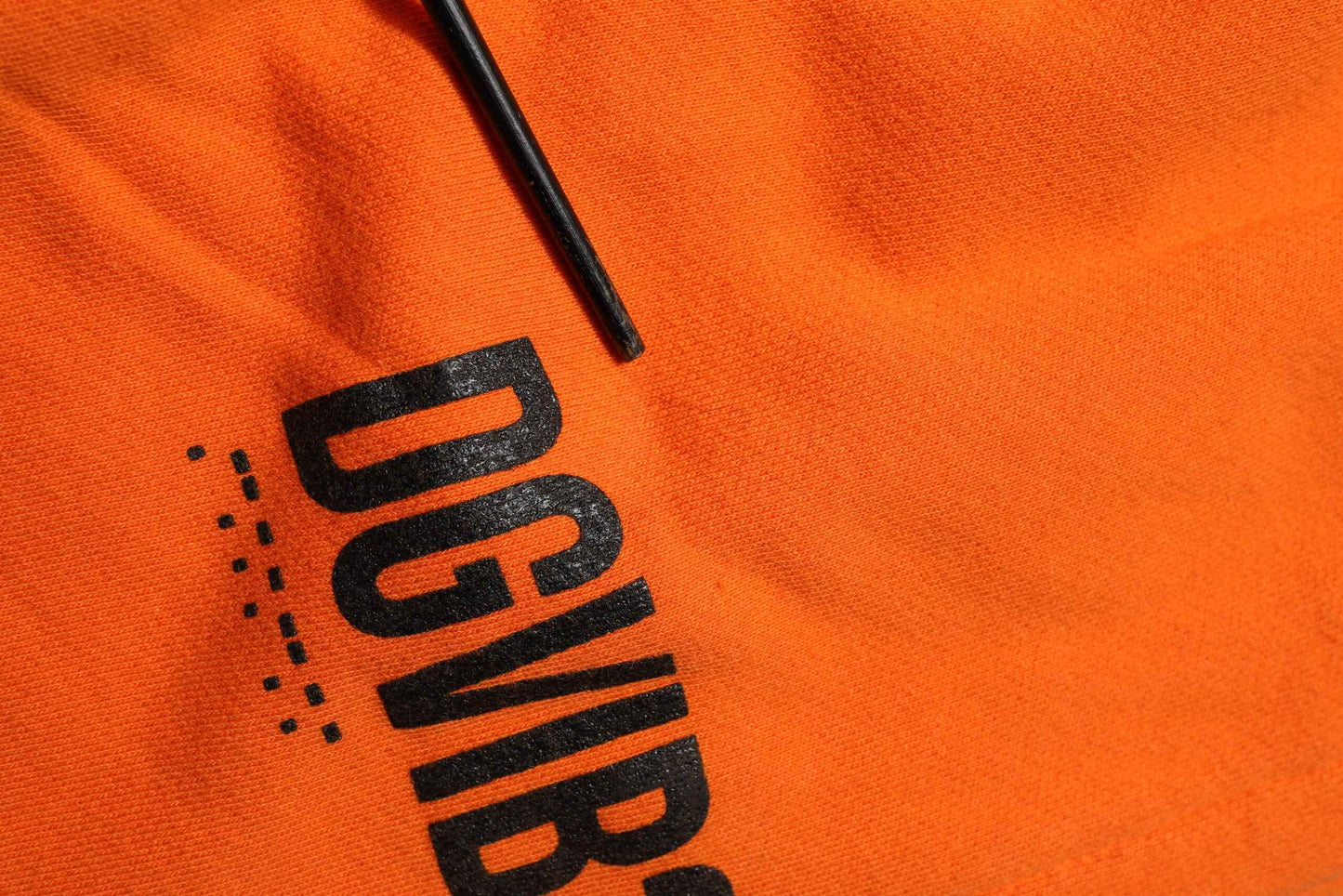 Dolce & Gabbana Orange Cotton DG VIB3 Logo Drawstring Sweatpants Pants by Dolce & Gabbana