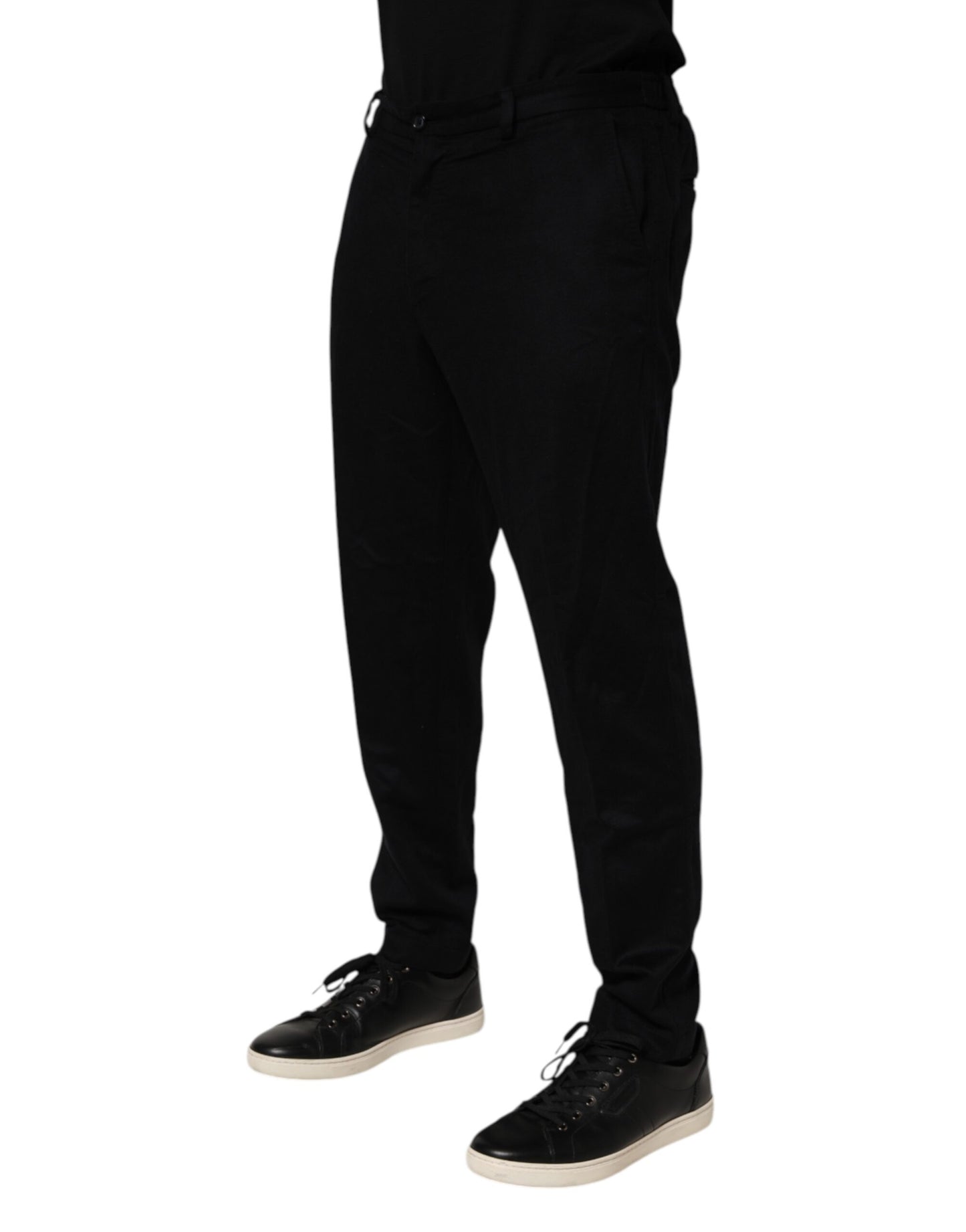 Dolce & Gabbana Kasjmier Formele Broek Zwart Couture