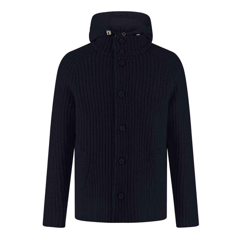 Herno Blue Wool Jacket