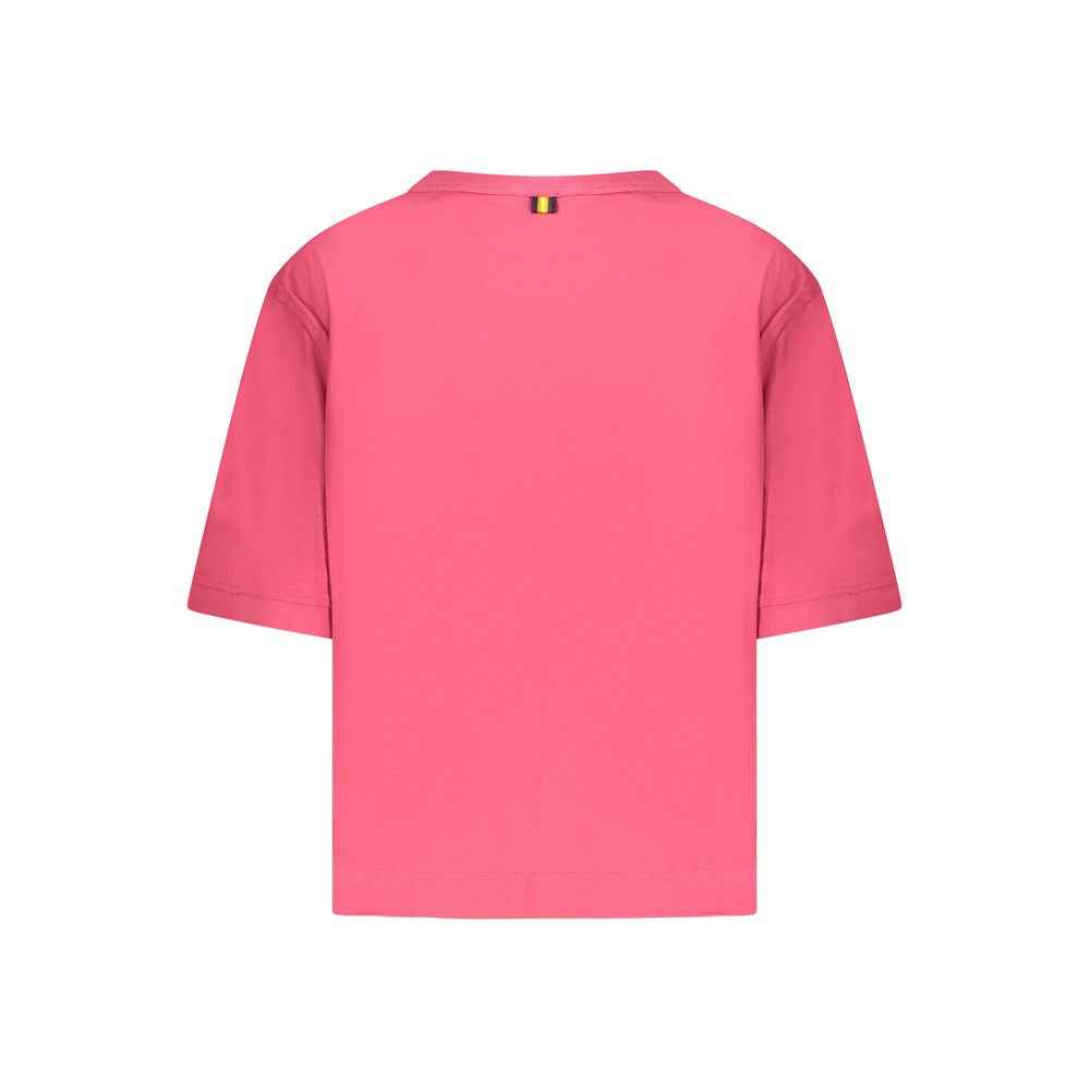 K-WAY Pink Cotton Tops & T-Shirt