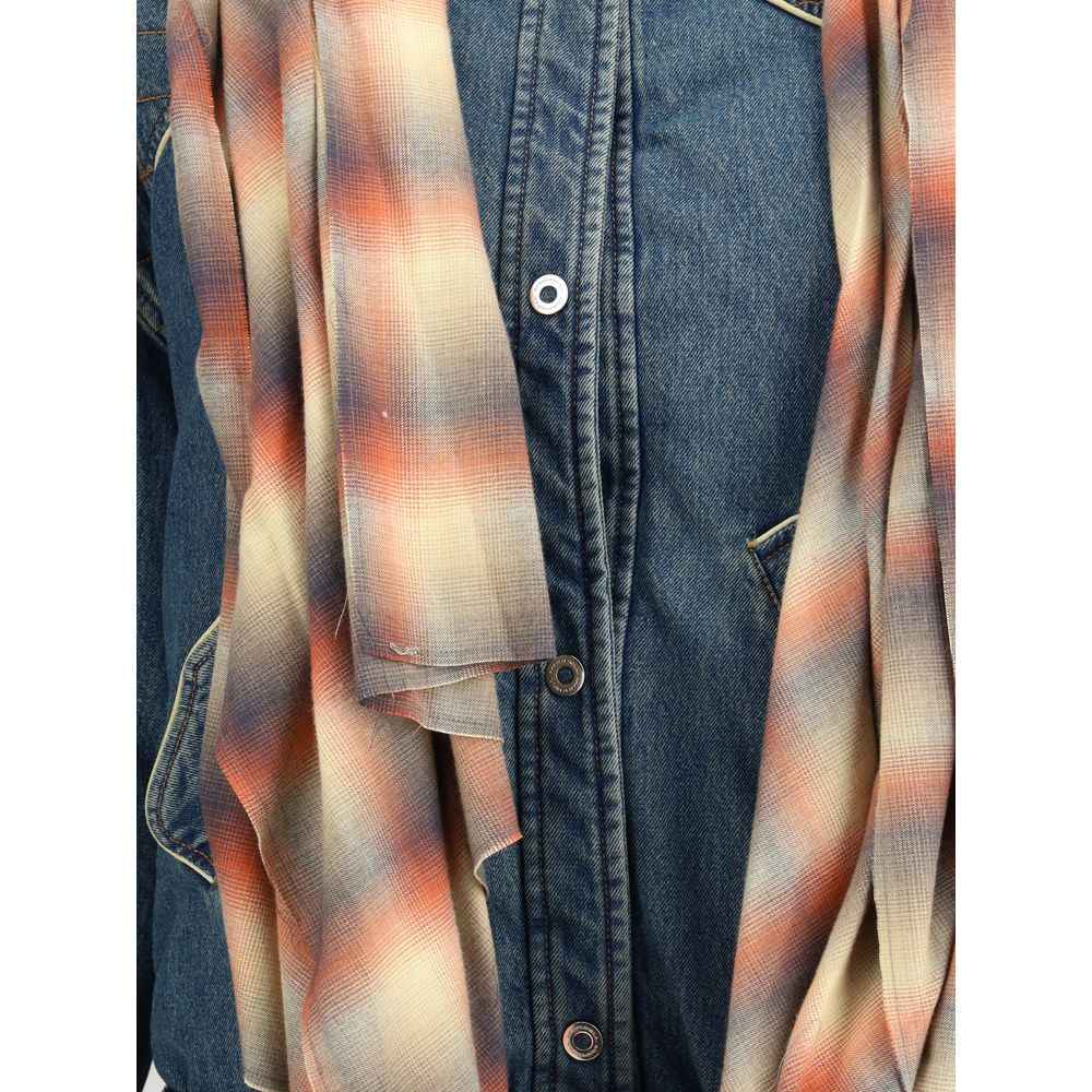 Marbell Amy Denim Jasje Met Afneembaar Sjaal Blauw