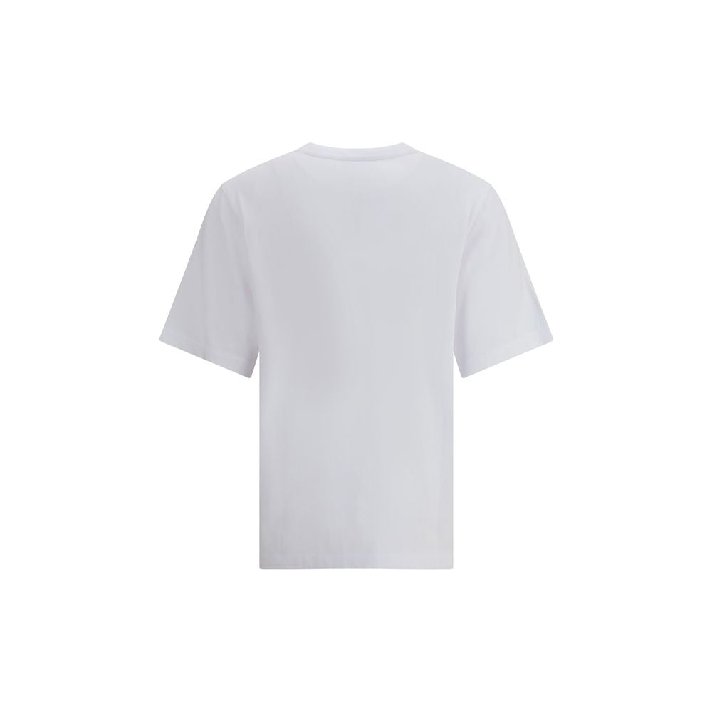 Maison Kitsuné Contrast Logo T Shirt 100 Percent Cotton
