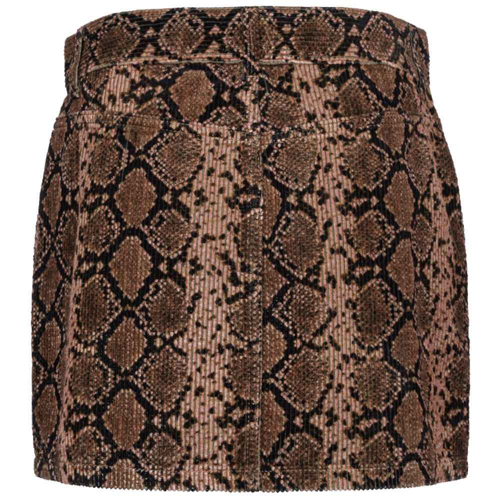 PINKO Brown Cotton Women's Miniskirt by PINKO