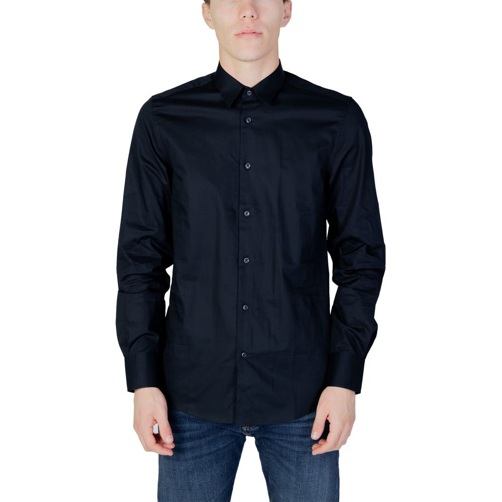 Antony Morato Napoli Slim Fit Katoen Overhemd - Blauw