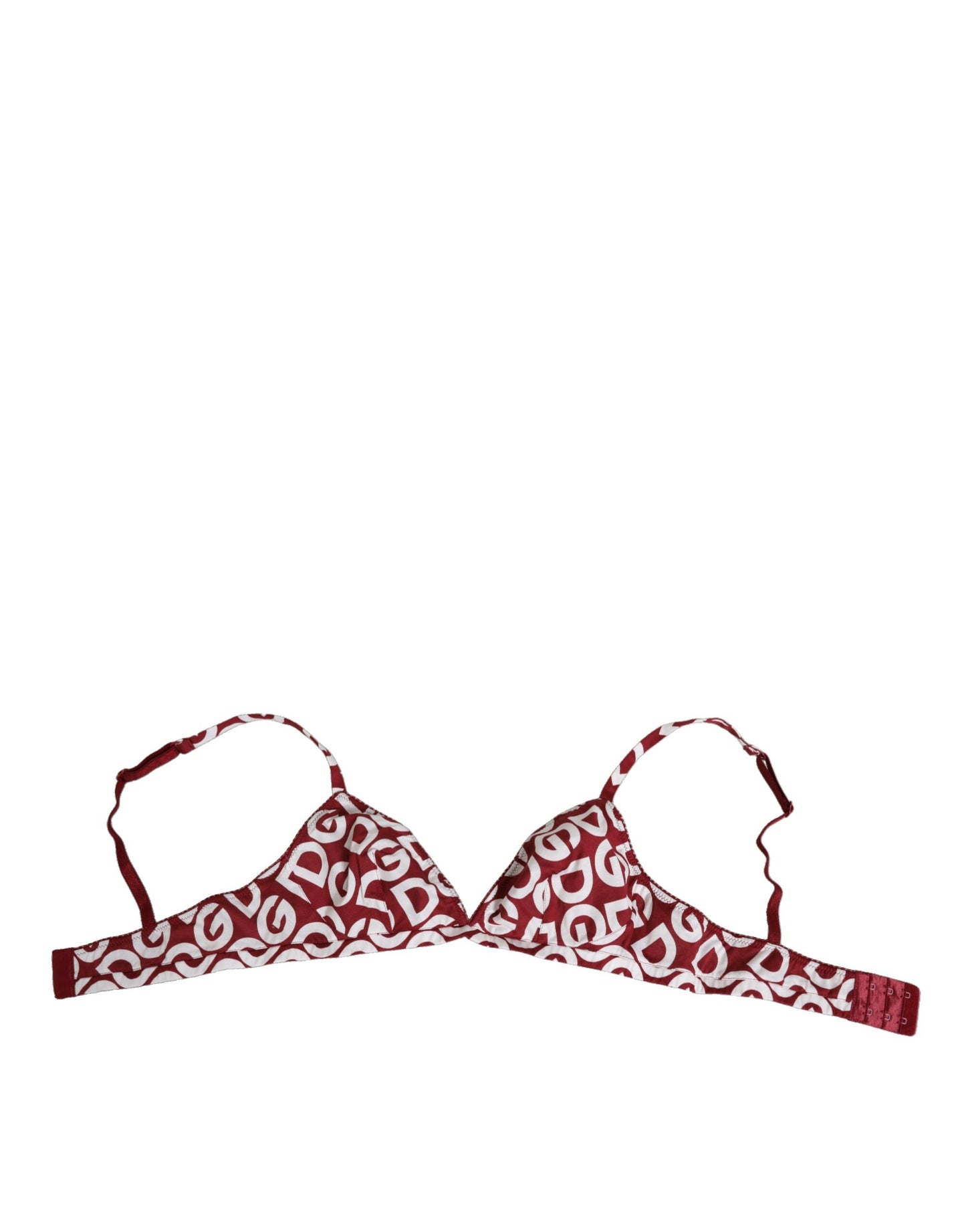 Dolce & Gabbana Soft Cup Bh Logo Mania Rood Wit Ondergoed