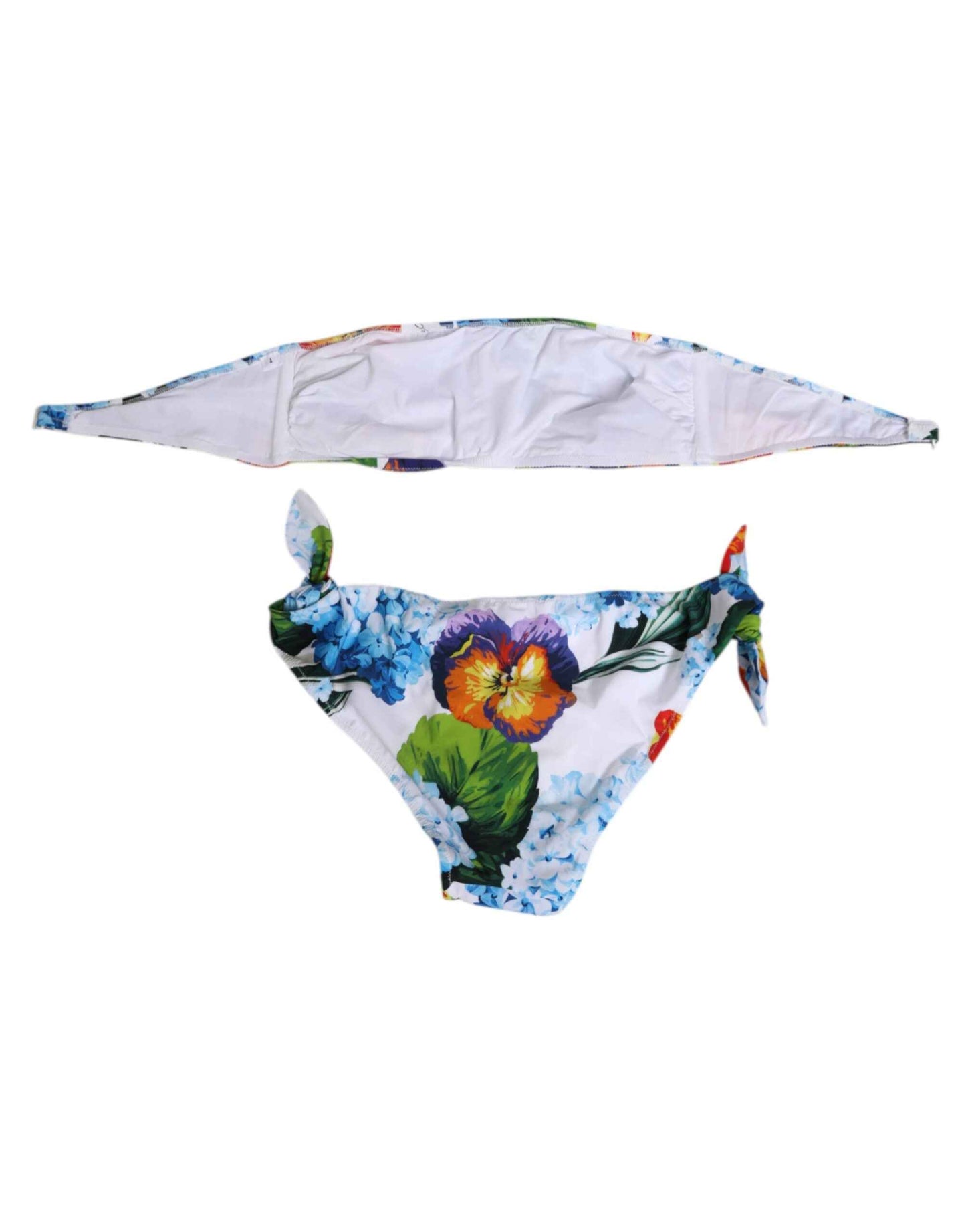 Dolce Gabbana Bikini Hoofdband Brief 2 Wit Swimwear