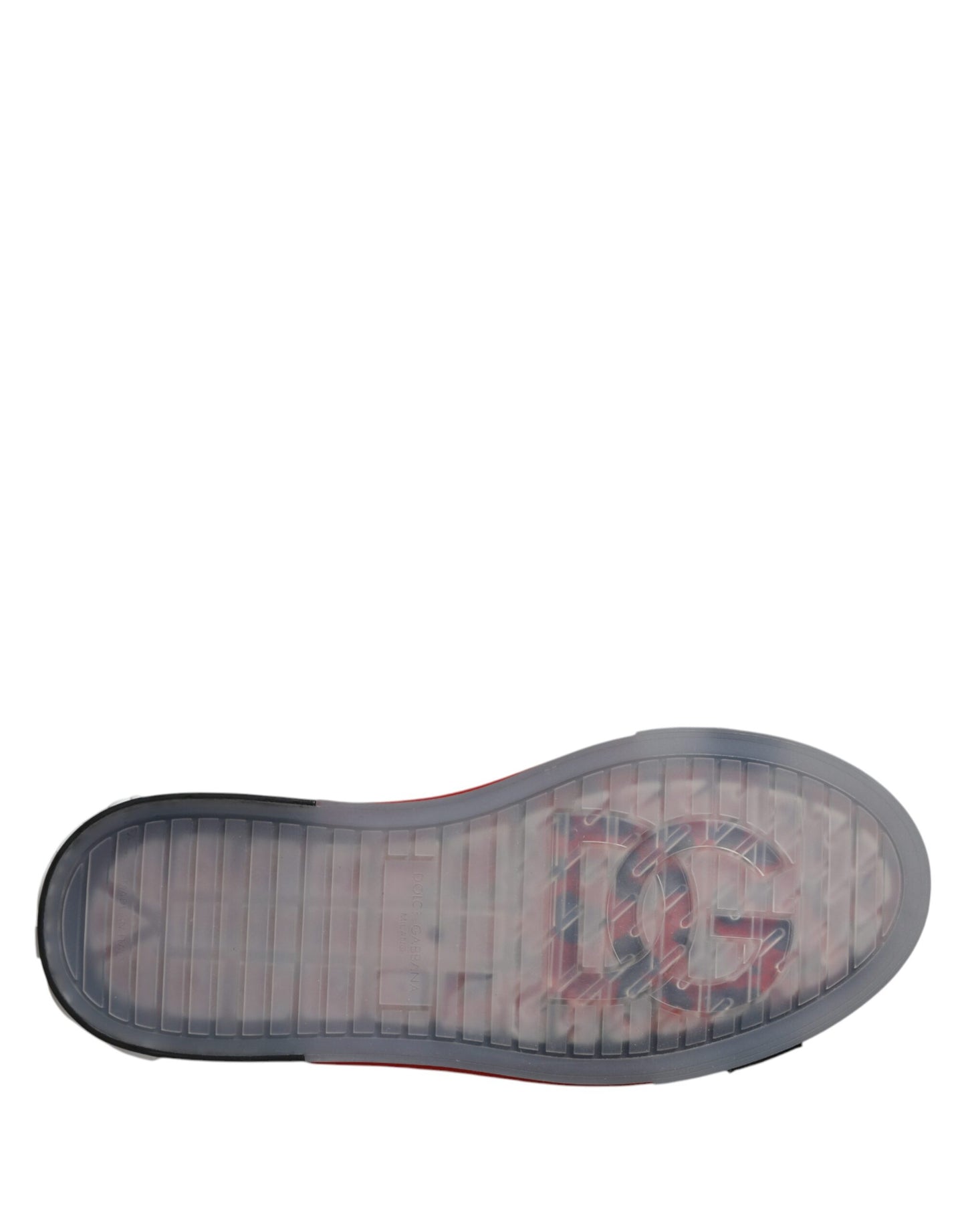 Dolce & Gabbana 2.Zero Kalf Leer Sneakers - Multicolor