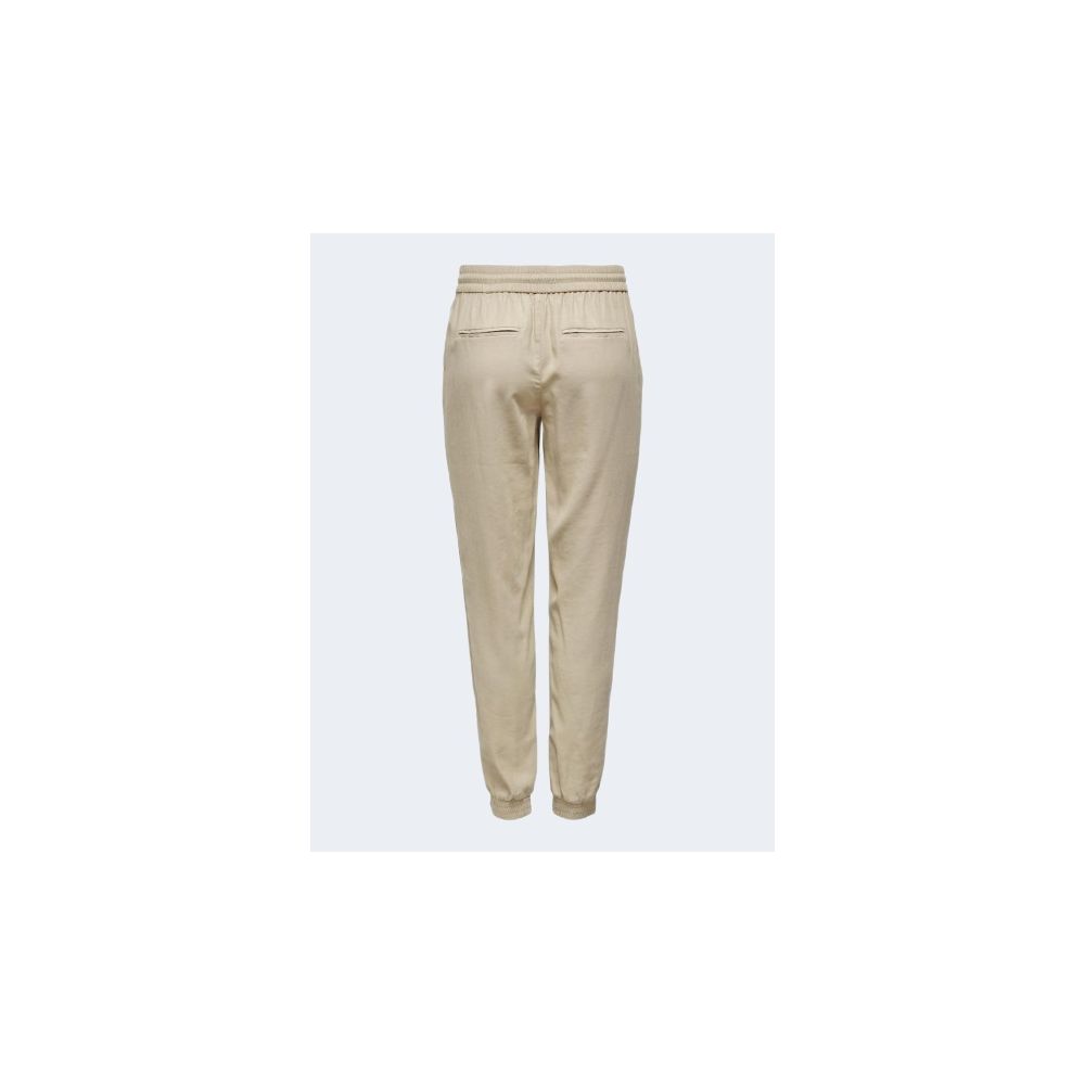 Only Kelda-Emery Viscose Pants MW Pull-Up NOOS - Beige
