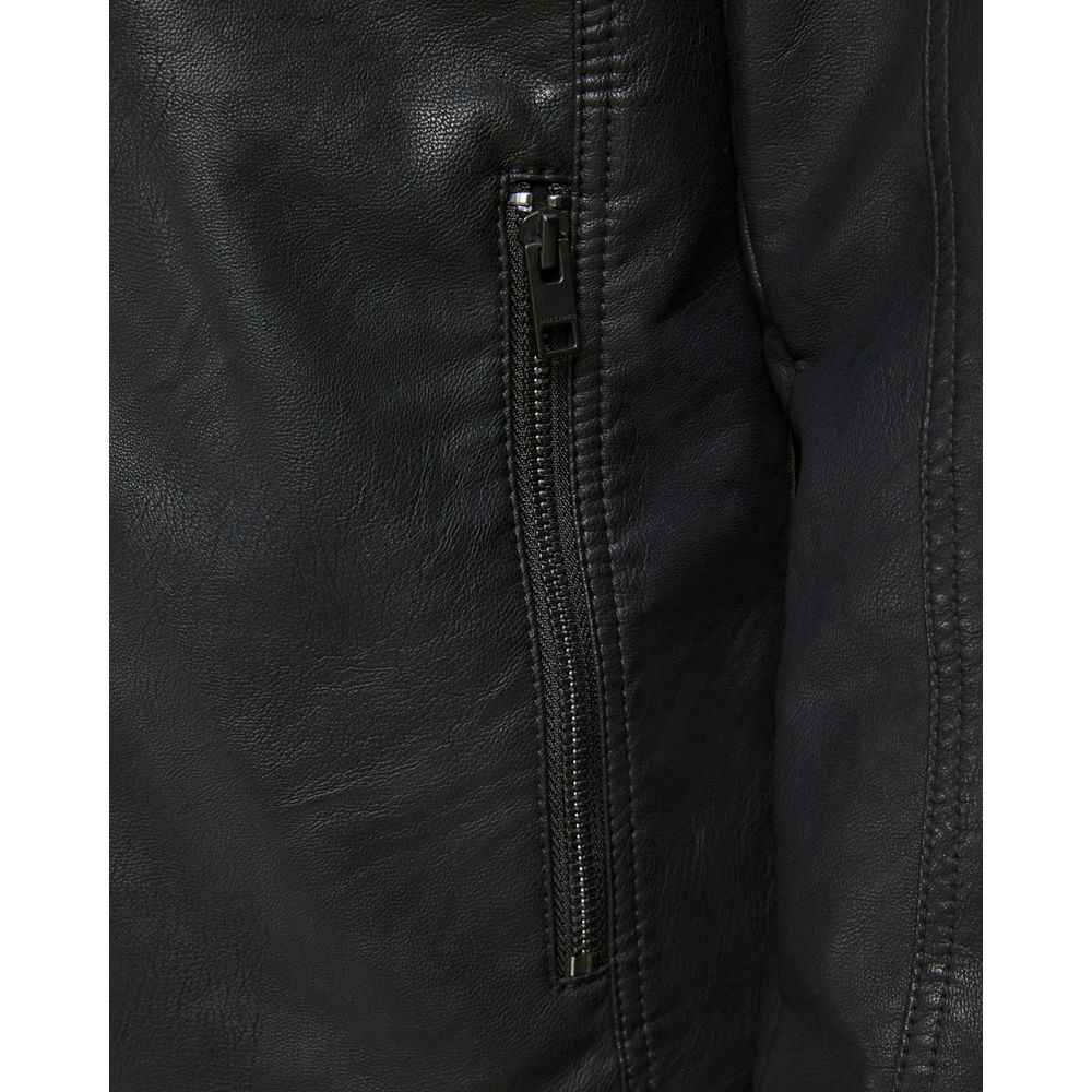 Jack Jones Black Polyamide Jackets & Coat