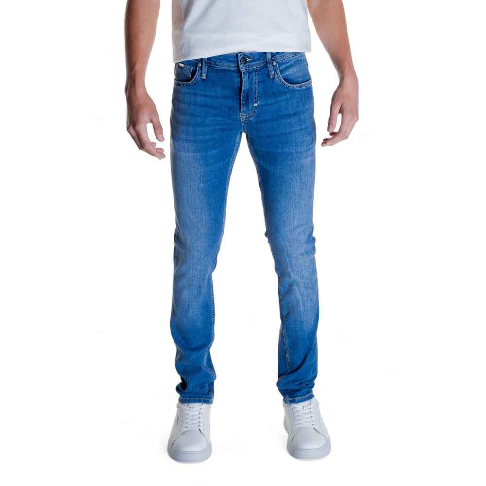 Antony Morato Blue Cotton Slim Fit Jean – Blauw/32