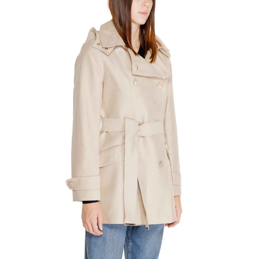 Morgan De Toi Beige Polyester Parka