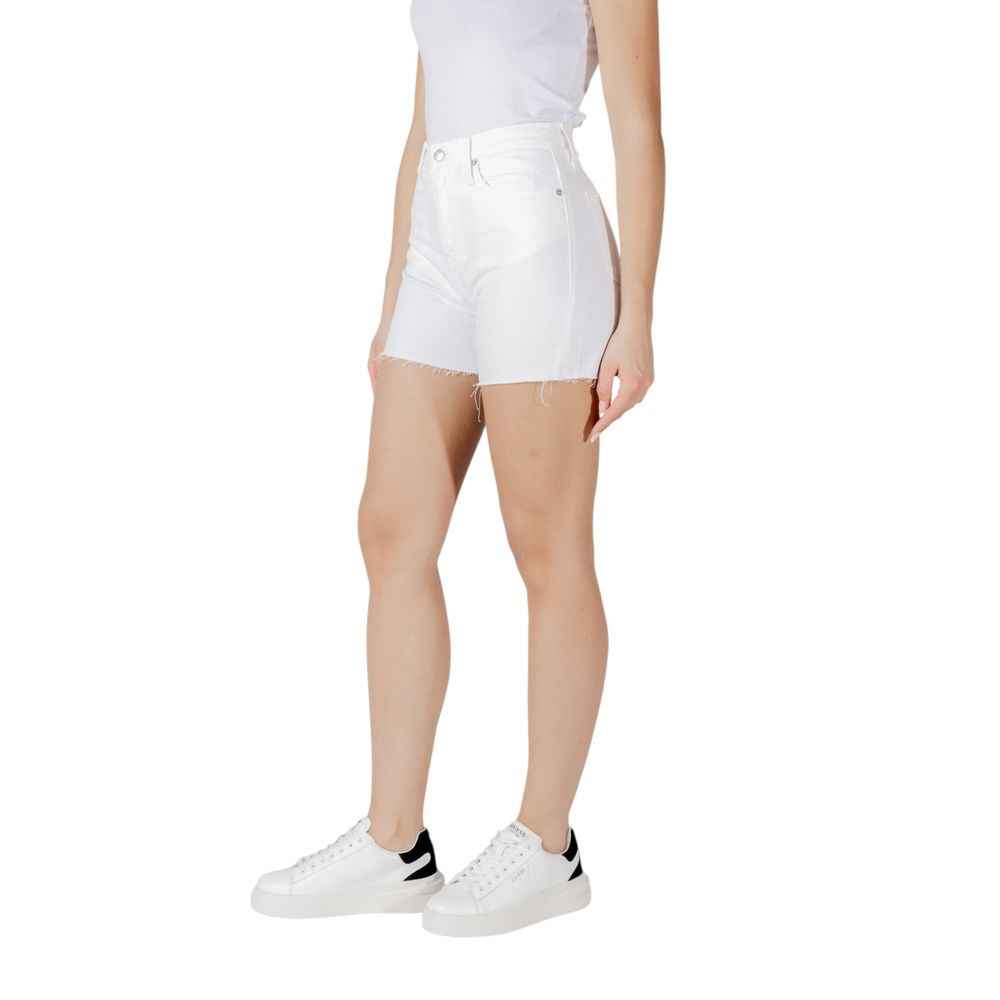 Calvin Klein Jeans MOM J20J225153 Katoenen Shorts Wit