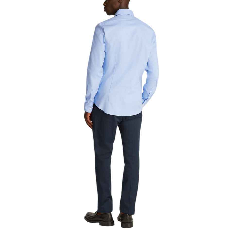 Calvin Klein Light Blue Cotton Shirt