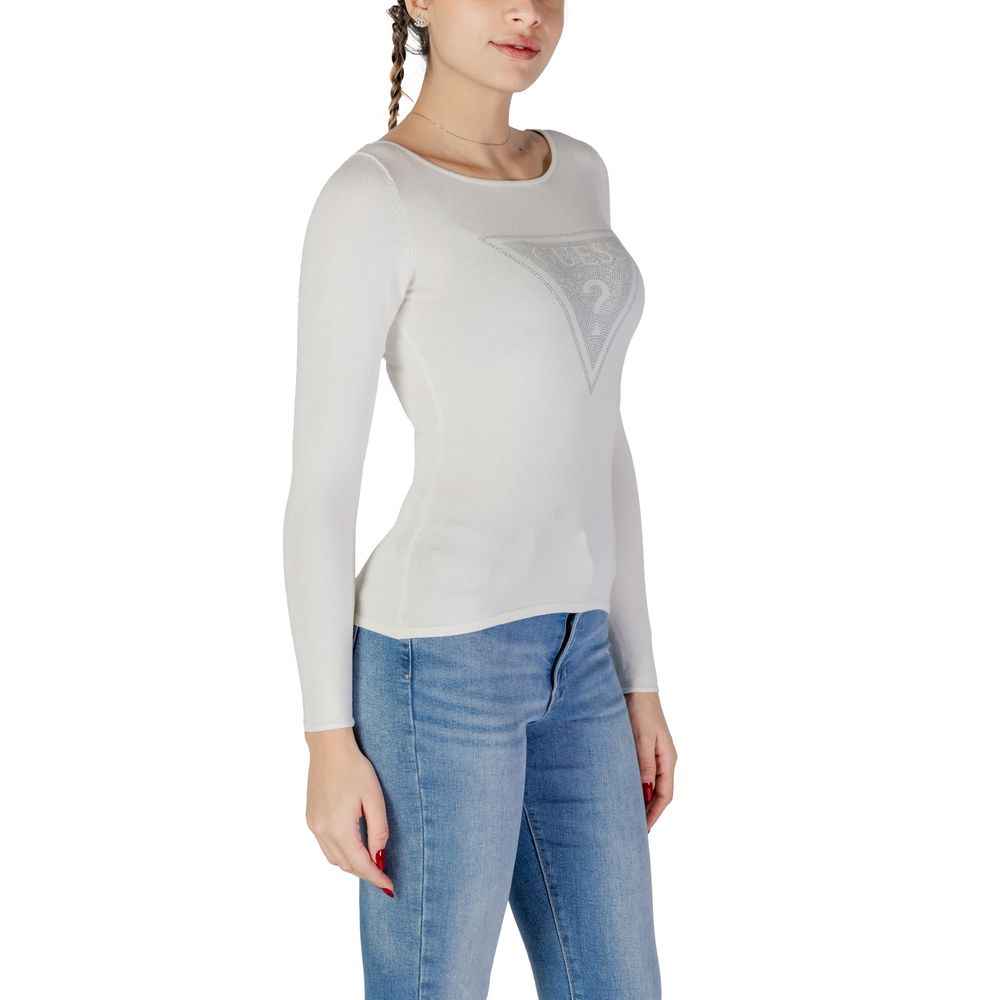 Guess White Viscose Sportswear