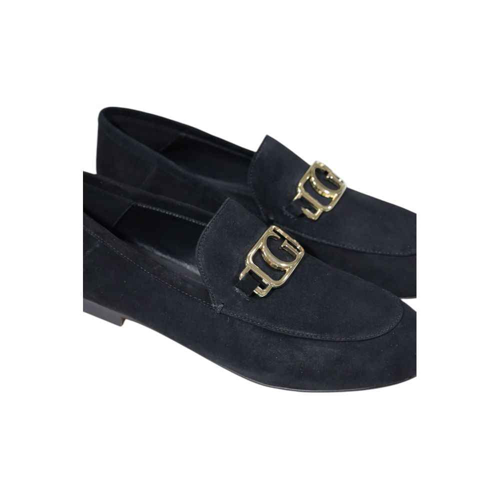 Guess Black Leather Platform