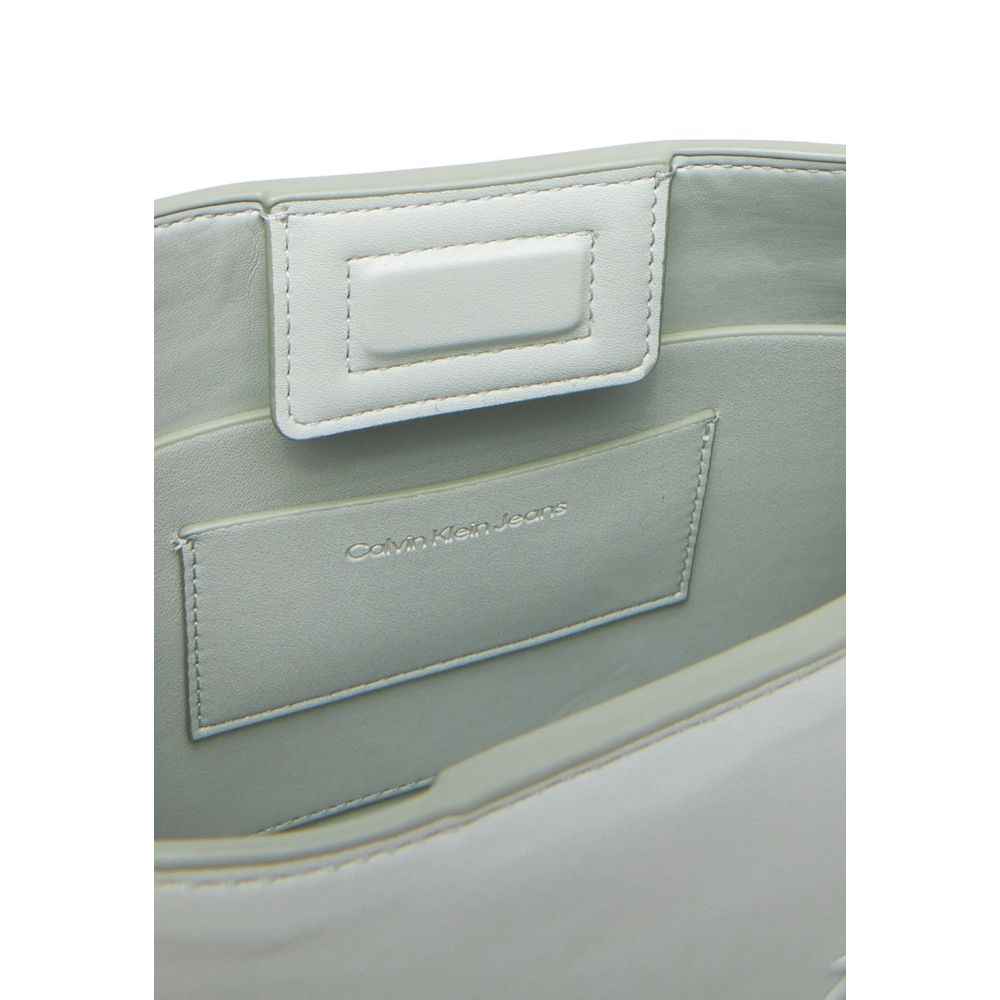 Calvin Klein Jeans Gray Polyethylene Handbag