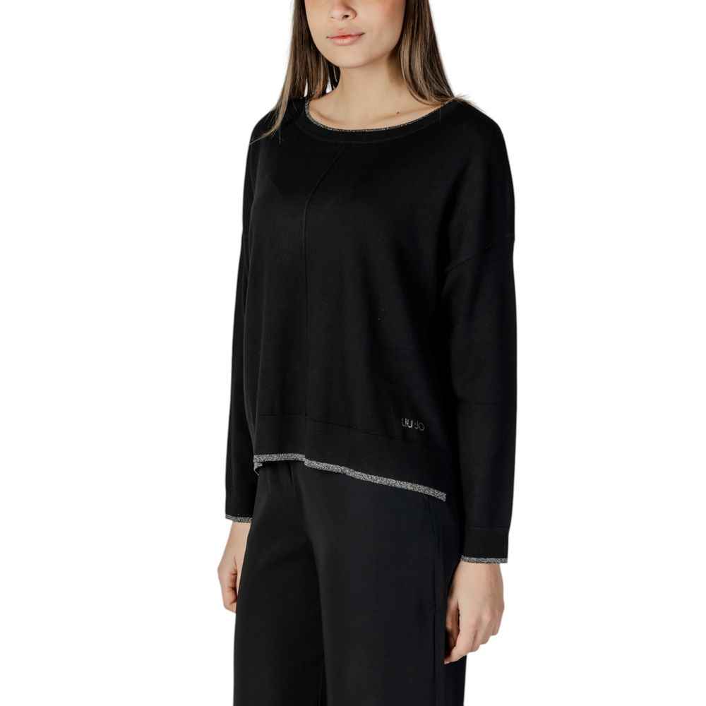 Liu Jo Black Viscose Sportswear