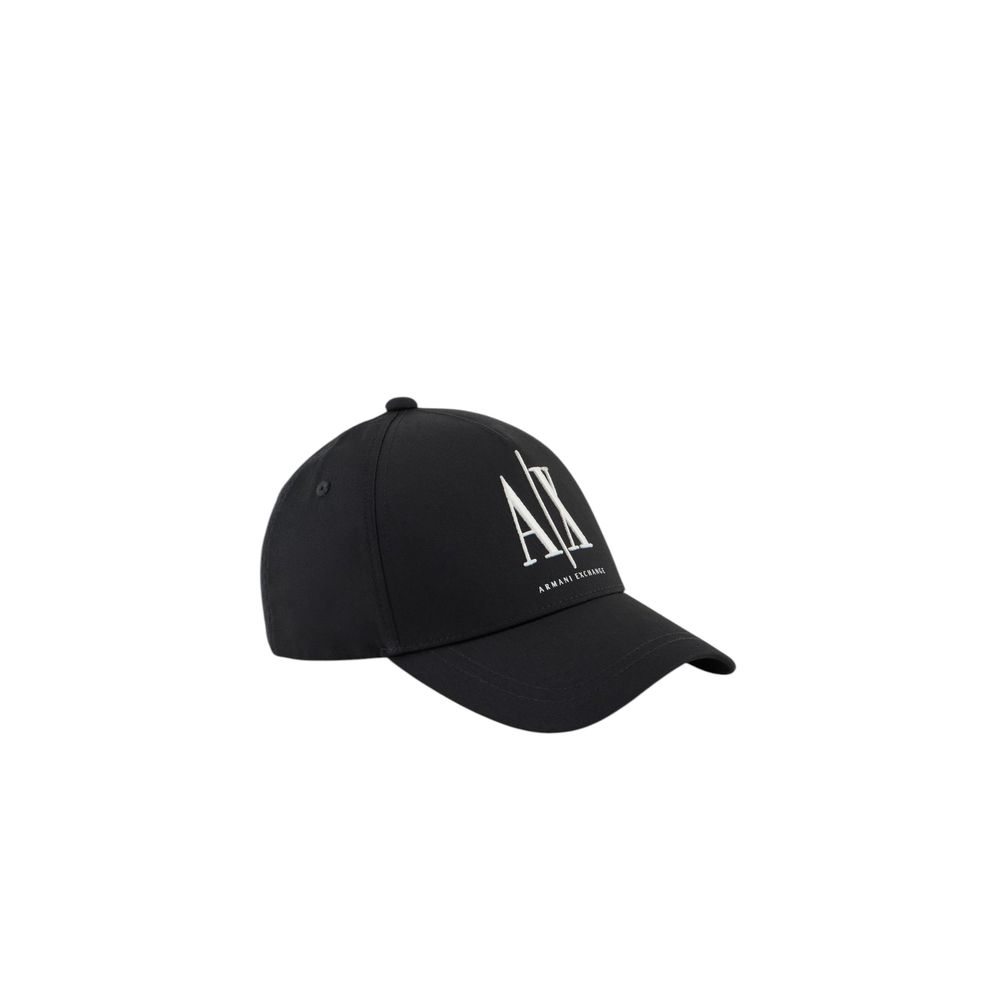 Armani Exchange XM000811 Cotton Cap Black Baseball Hat