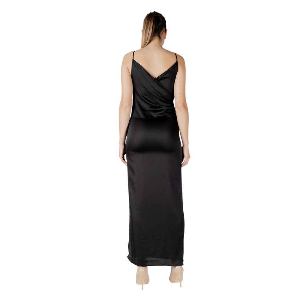 Only Black Recycled Polyester Long