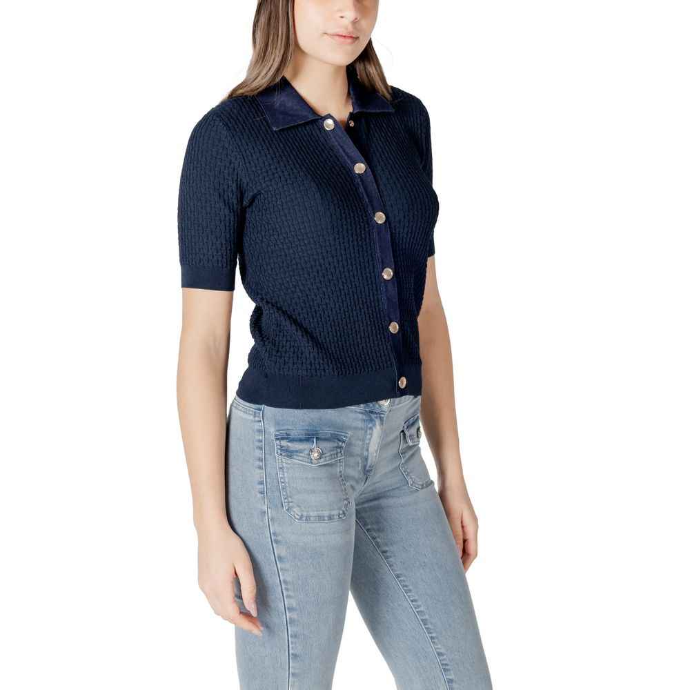 Morgan De Toi Blue Polyester Sweater