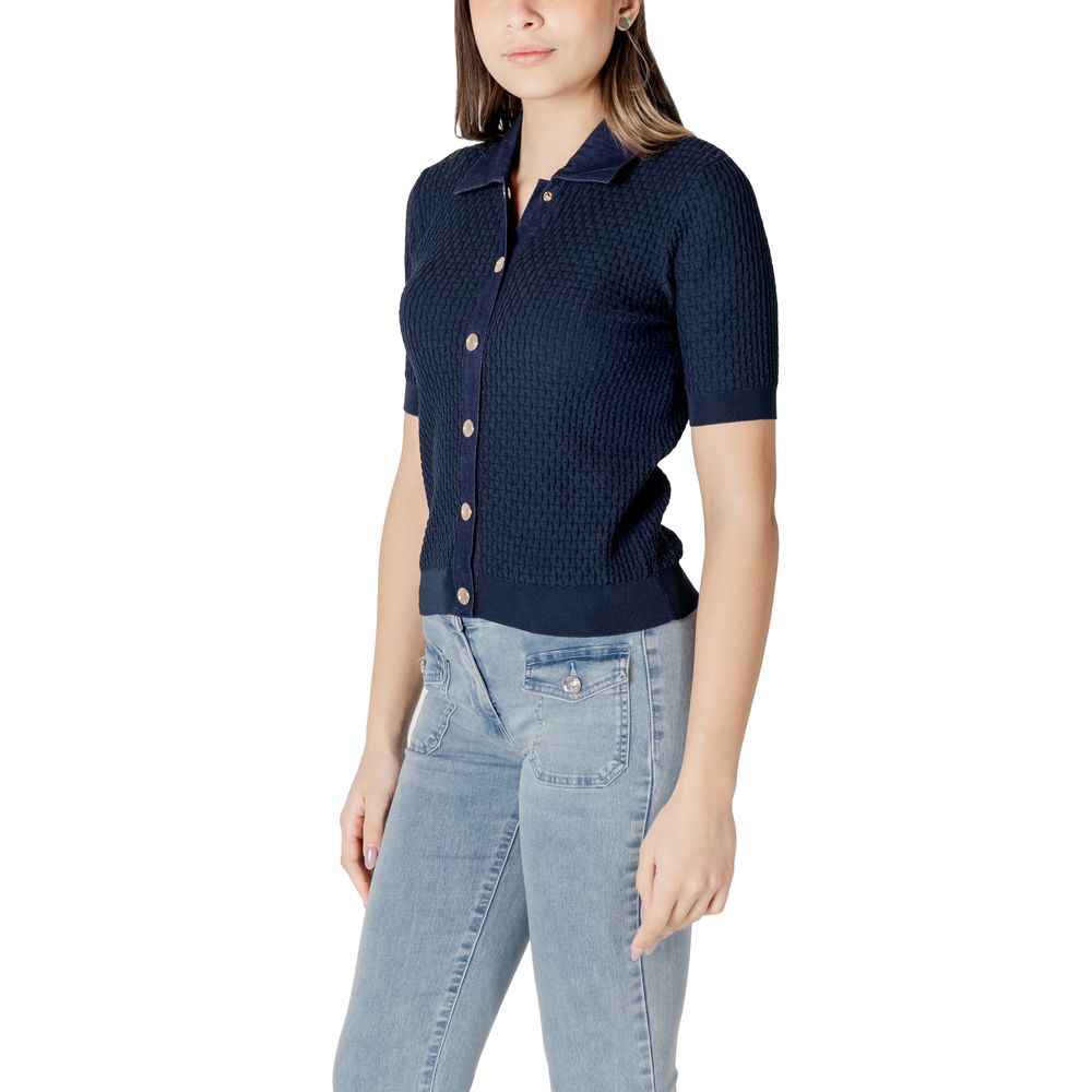 Morgan De Toi Blue Polyester Sweater