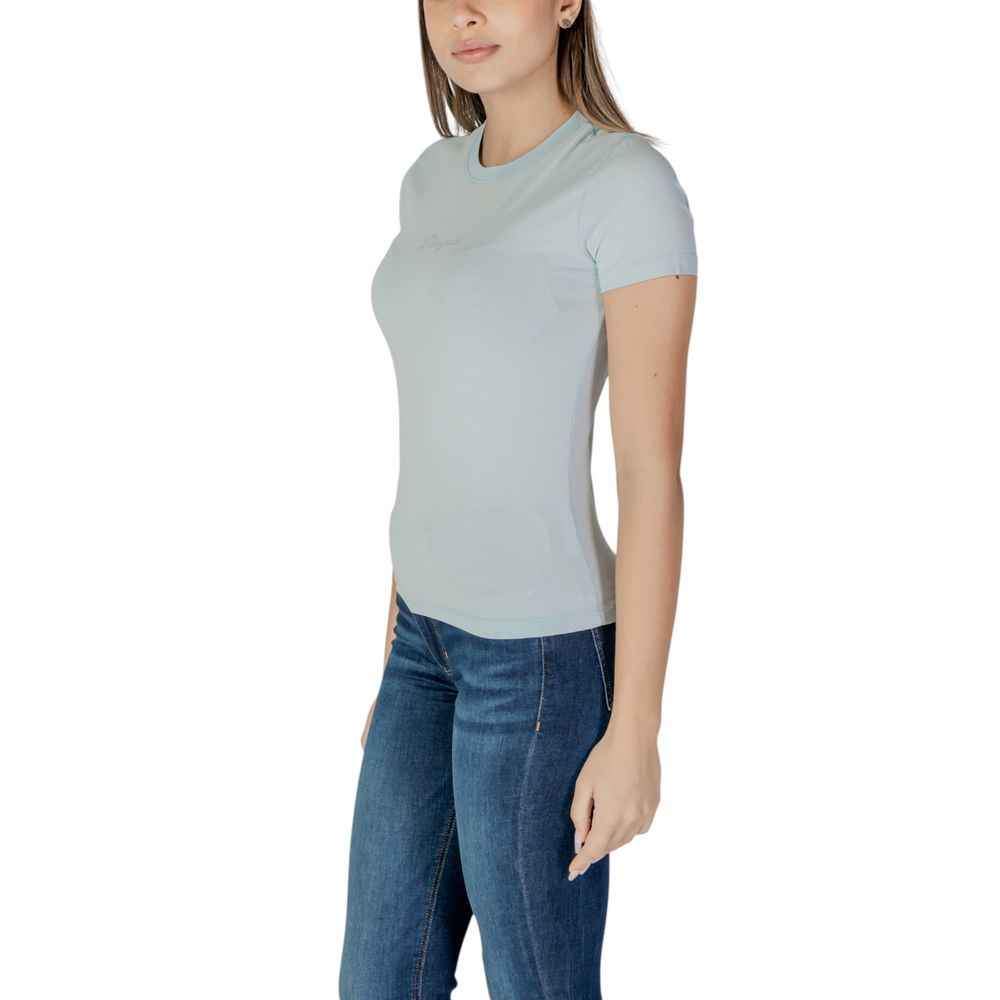 Desigual Blue Cotton T-Shirt