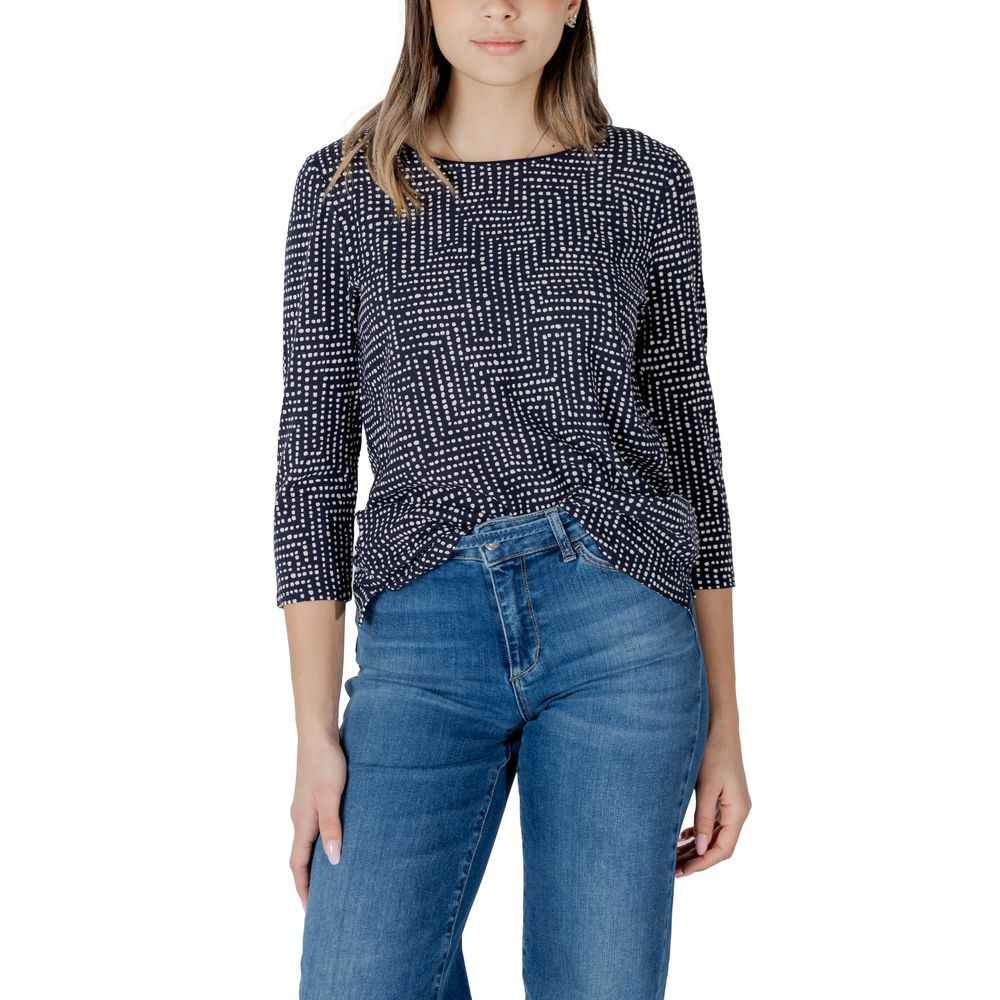 Street One Blue Viscose Long Sleeve