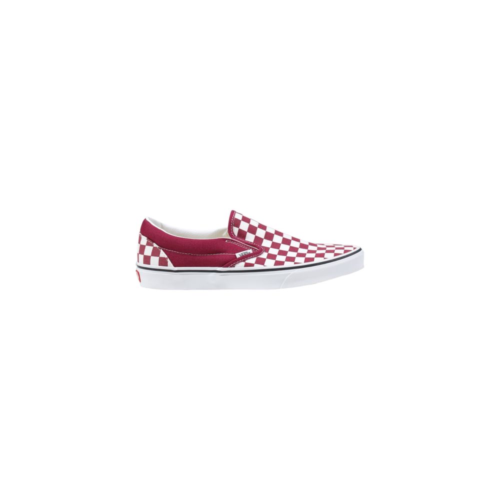 Red Fabric Sneaker Vans Classic Everyday Casual Comfort