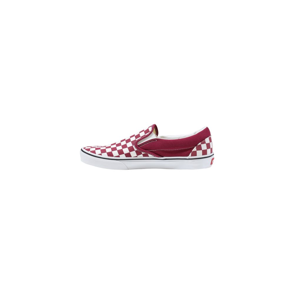 Red Fabric Sneaker Vans Classic Everyday Casual Comfort