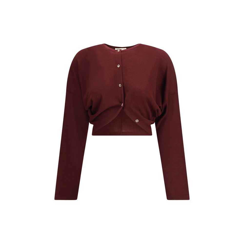 Khaite Cropped Finn Cardigan