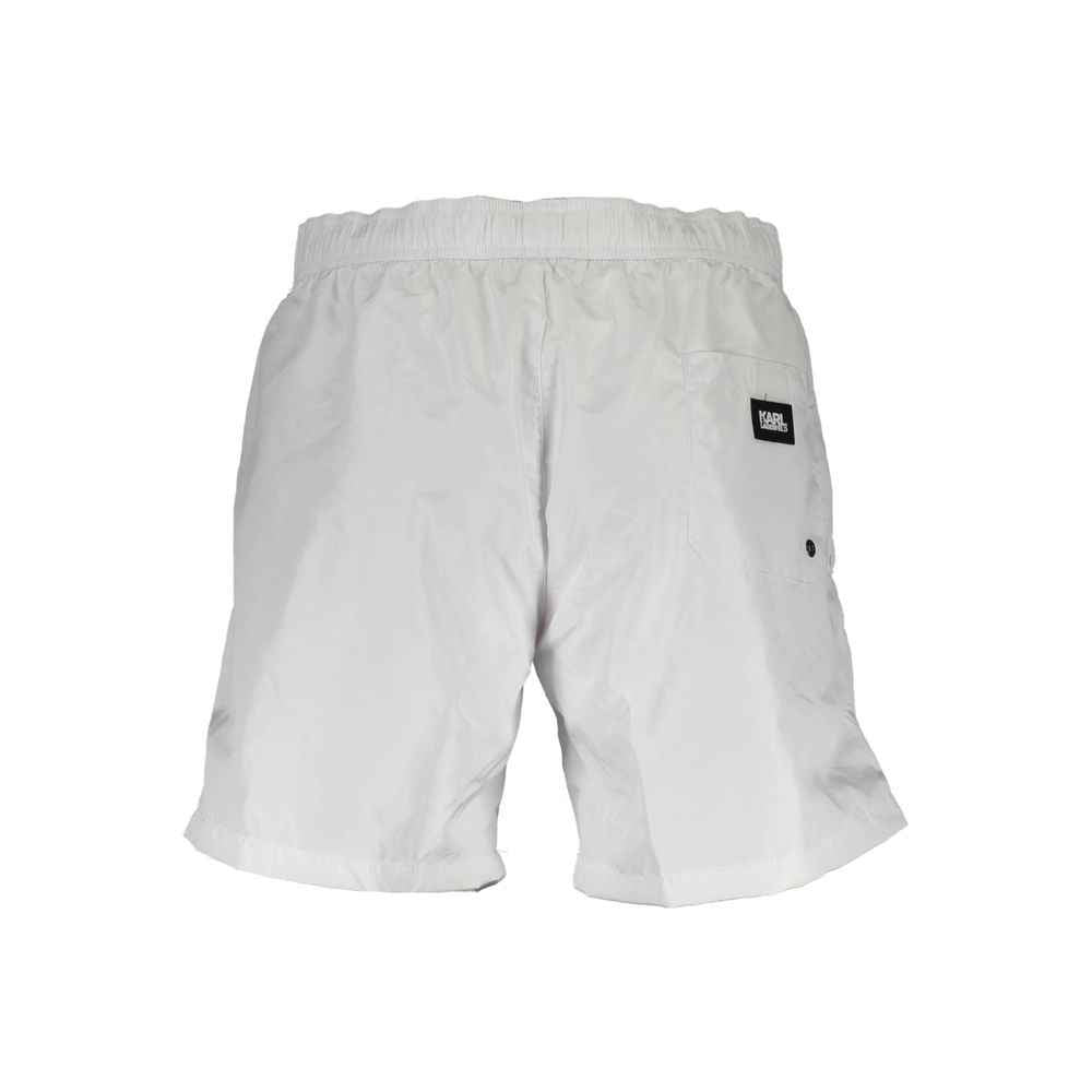 Karl Lagerfeld White Polyester Swimwear