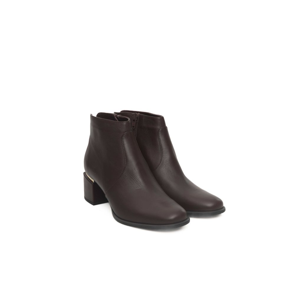 Cerruti 1881 Genuine Cowhide Boot Women – Burgundy