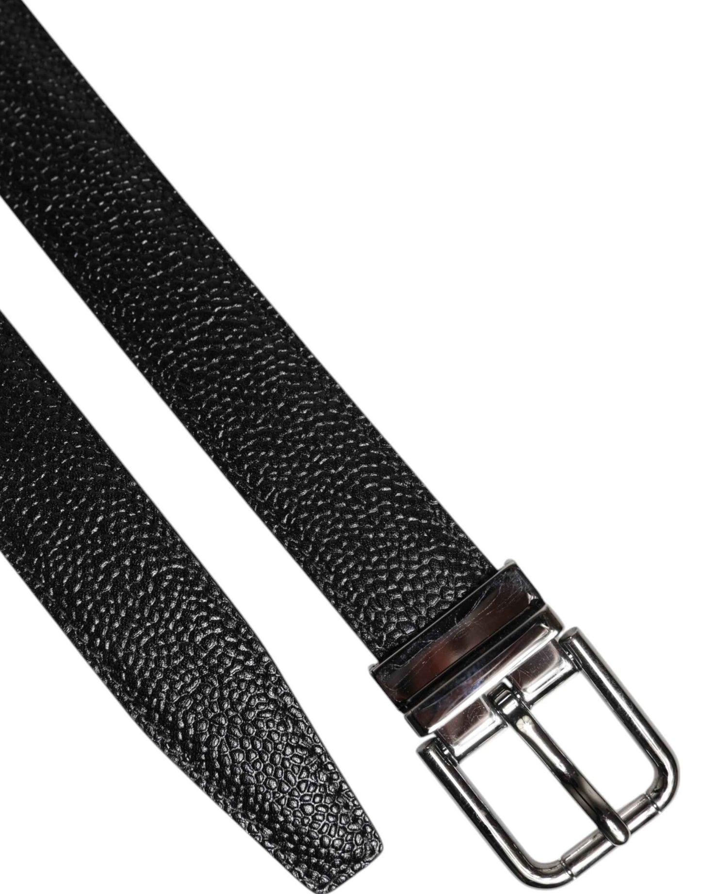 Dolce & Gabbana Kledingriem Van Leertextuur - Zwart
