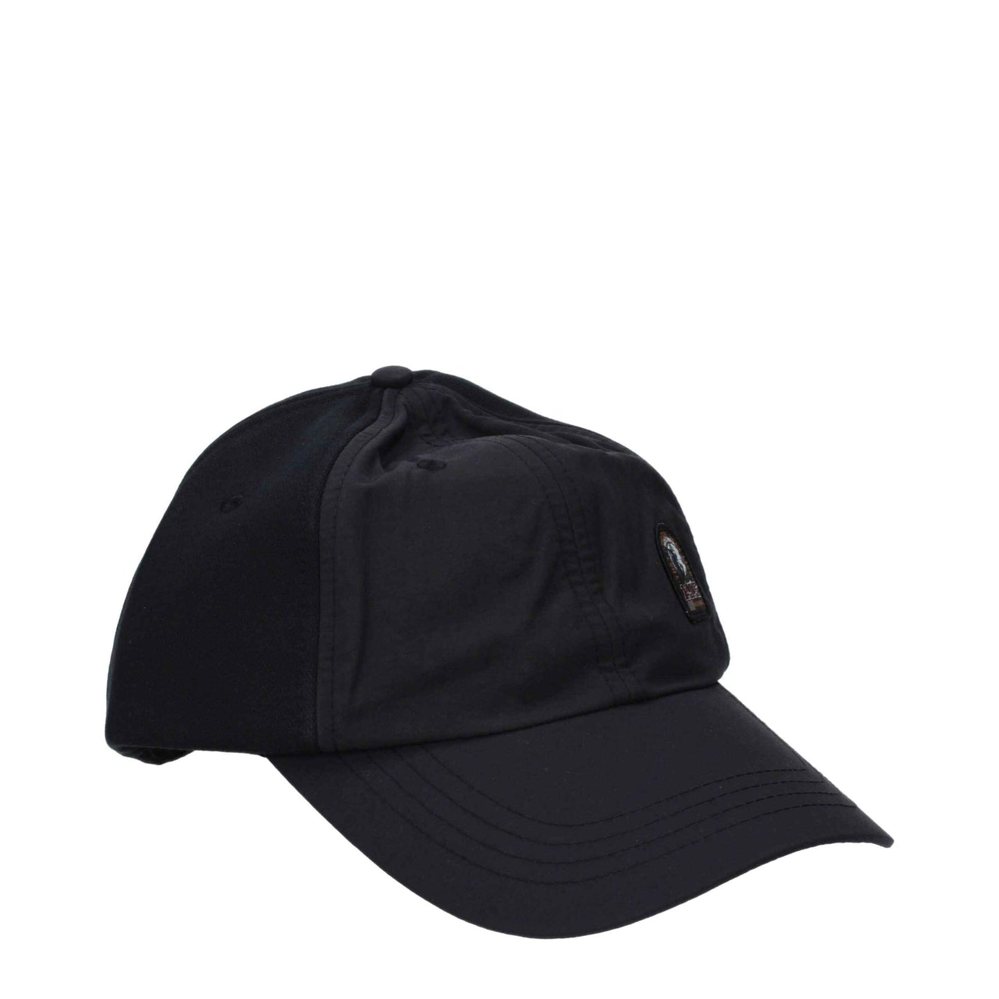 Parajumpers Black Cotton Caps (Baseball Hat)