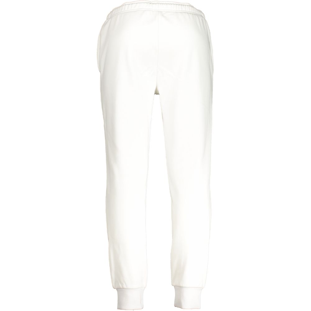 K-Way Witte Katoenen Pantalon Wit Luxe Exclusief Ontwerp
