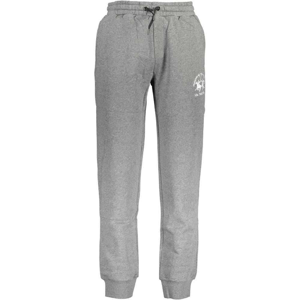 La Martina Gray Cotton Pant