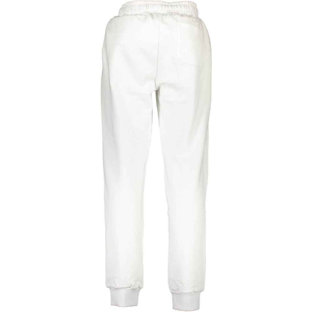 La Martina White Cotton Pant